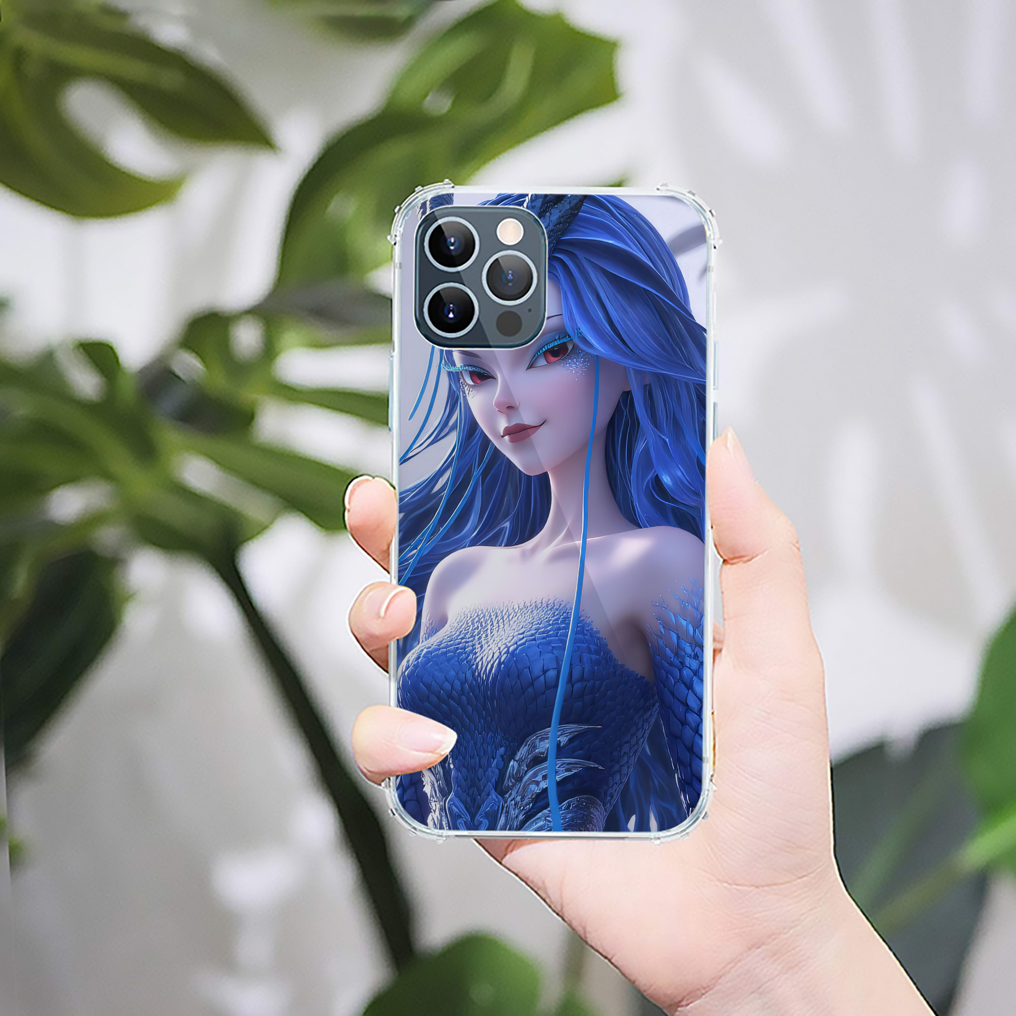 （画像用） Ne Zha 2 ナタ 魔童の大暴れ 【iPhone 12シリーズ対応】透明スマホケース（クリアソフトケース）